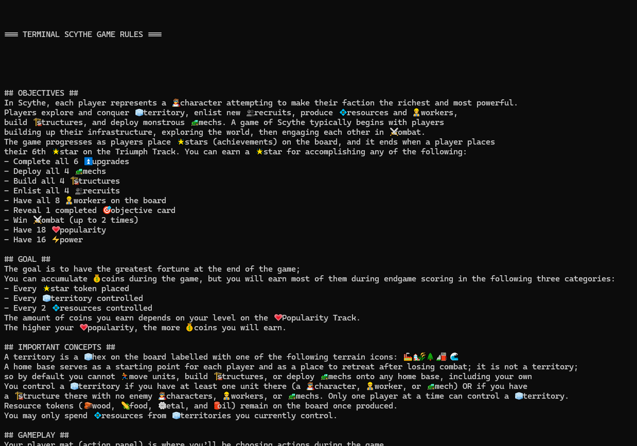 Scythe Terminal 2