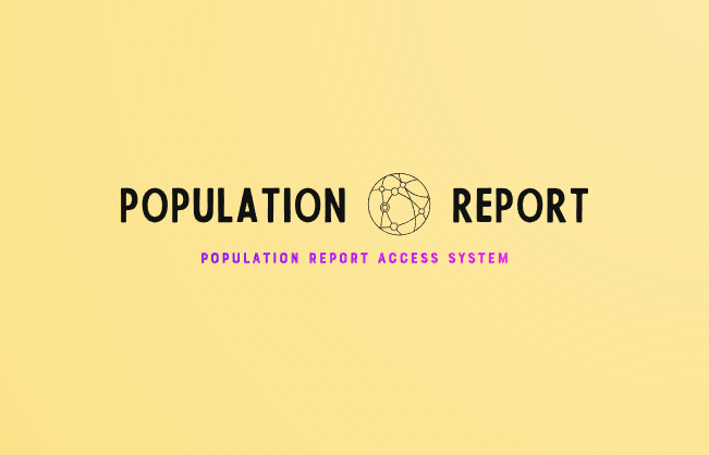 Population Report Access System 1